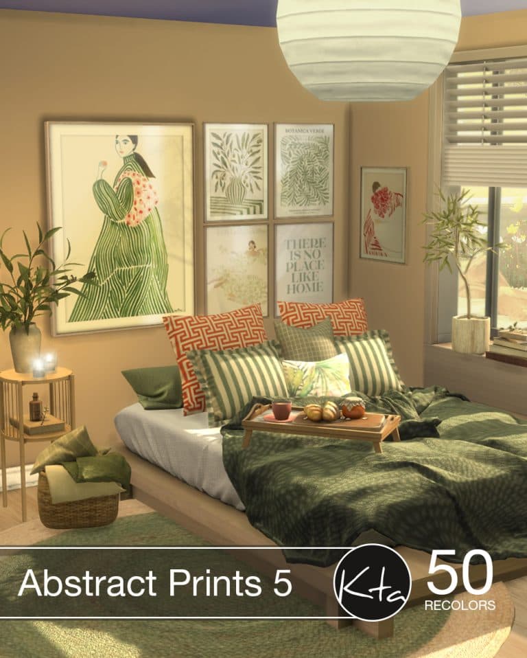 Галерея мода Большой набор картин Abstract Prints 5 #1